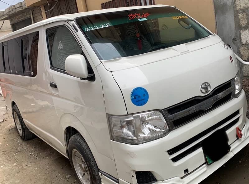 Toyota Hiace sale/contract. 2