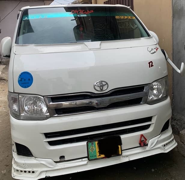 Toyota Hiace sale/contract. 3