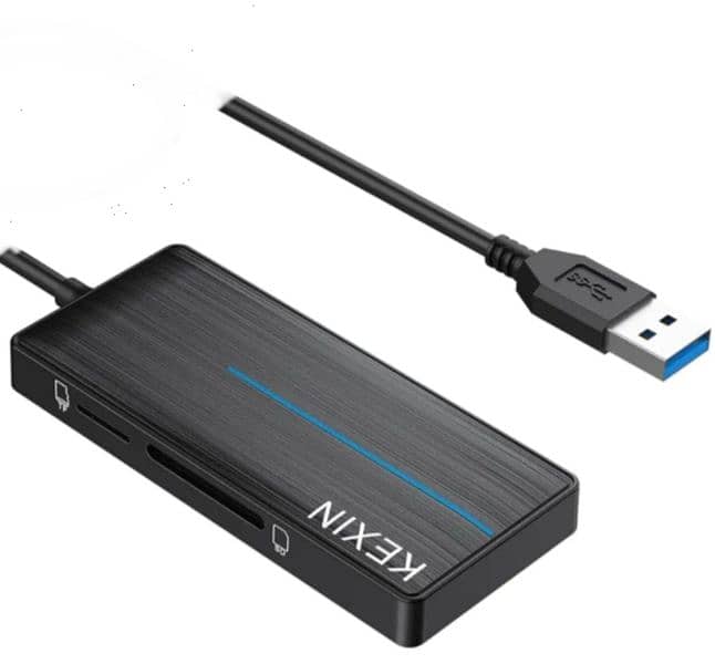 KEXIN USB Hub 3.0 Ultra Slim USB Splitter 3 USB 3.0 Port 0