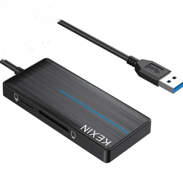 KEXIN USB Hub 3.0 Ultra Slim USB Splitter 3 USB 3.0 Port 4