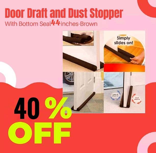 Dust Stopper Door Draft Foam house Home Office Aluminium Foil Sheet 2