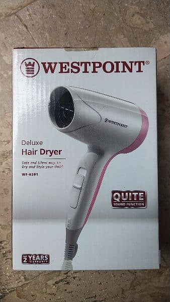 West point hair dryer 0