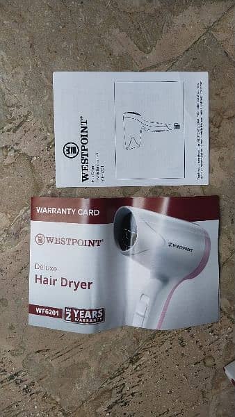 West point hair dryer 3