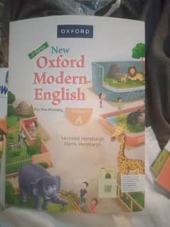 new Oxford MOdern English for pre-primary 3rd edition