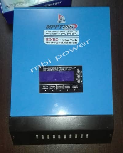 Sinko MPPT Solar Hybrid Charge Controller 12v 24v 80A