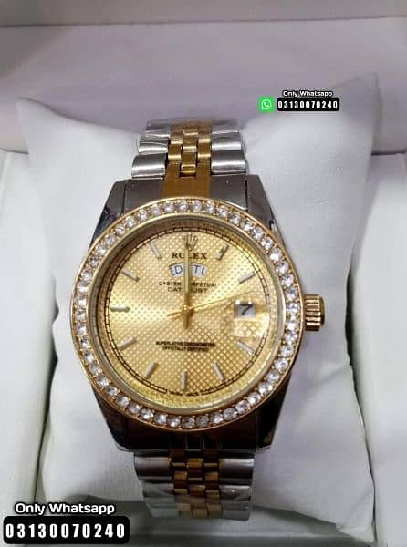 Rolex Men Watch | Men's Watch Rolex | Rolex Brand | Best Gift For Men 2