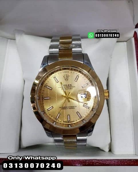 Rolex Men Watch | Men's Watch Rolex | Rolex Brand | Best Gift For Men 3