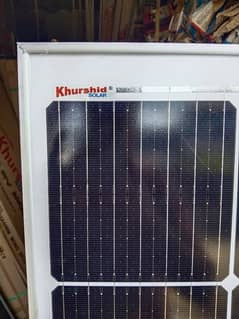 Khursheed Solar Pannel 220 watt brand new with Smart Battery Charger