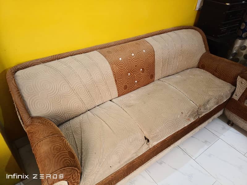 7siters sofa set condition 8/10 2