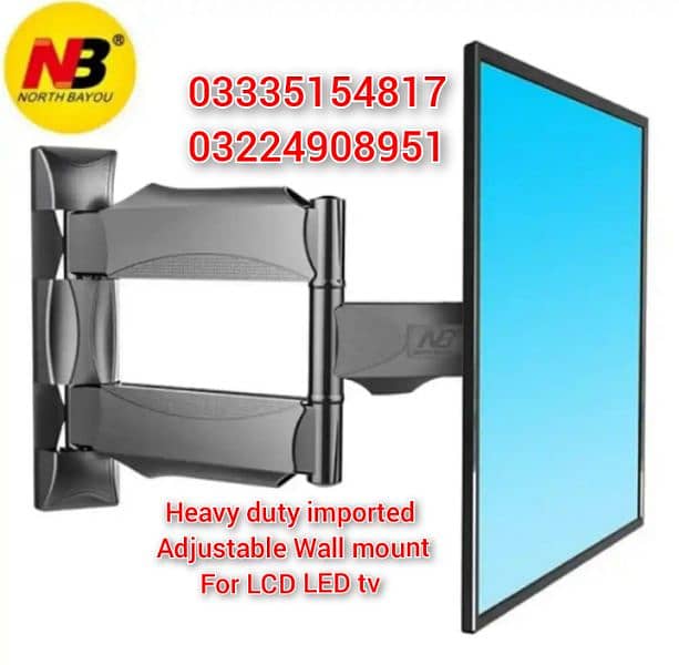 tv wall mount bracket imported adjustable for LCD LED tv 1