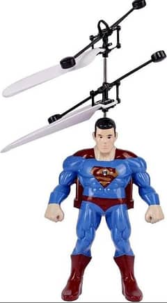 Superman hand sensor helicopter