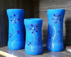 Elegant 3-Piece Vase Set for Modern Living