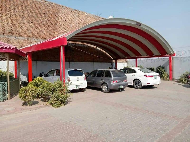 car parking shade Faber pvc tensile 6