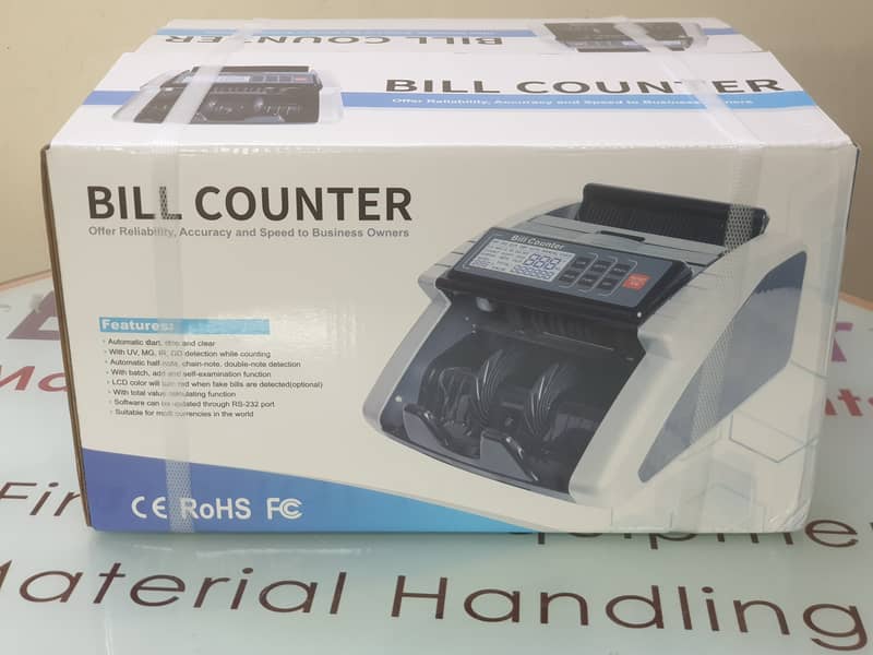 cash counting machine, value counting, fake detection machine, uv lamp 7