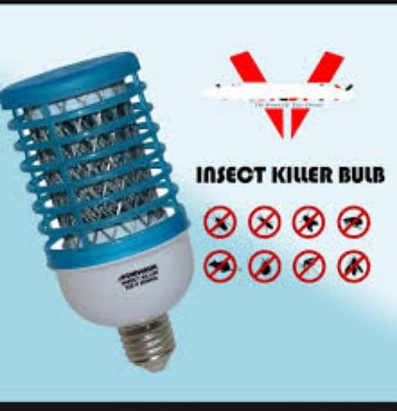 Insect killer Bulb with blue LED light mosquito killer Lamp 1