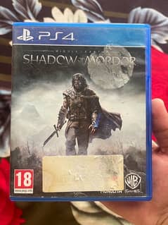 shadow of Mordor for ps4 urgent sell 0