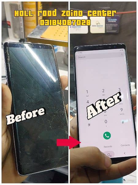 Glass crack Change SamsungS8 S9 S10 S20 S21 S22 Note20Ultra Note10 S23 3
