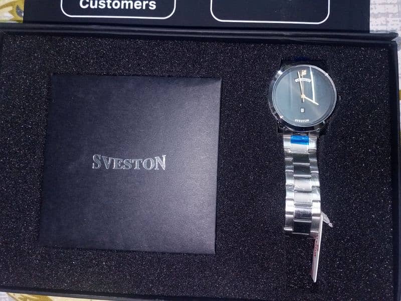 Sveston Cherish Steel Watch For Men 0