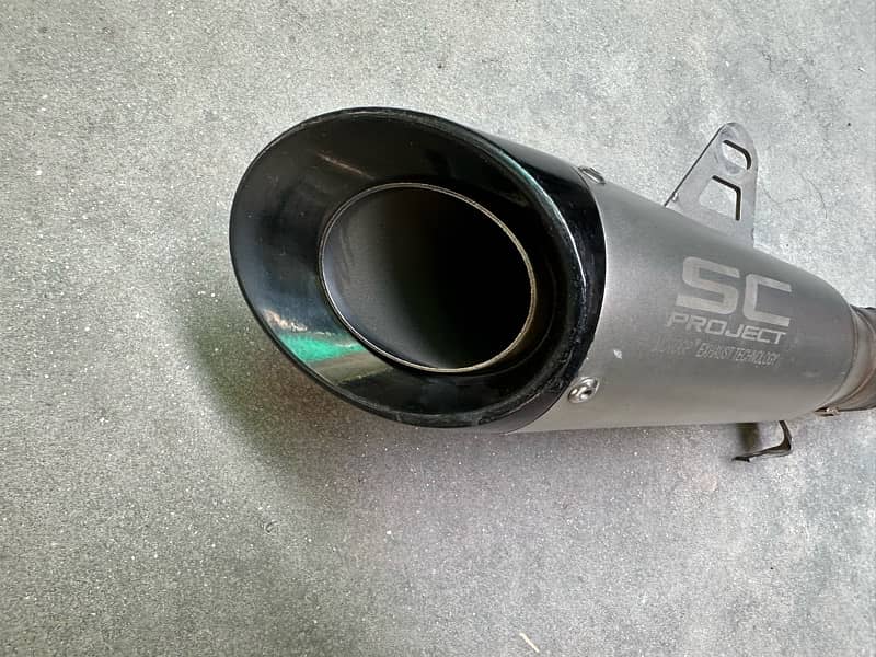 SC Project Loudest Exhaust ever with custom bend pipe 2
