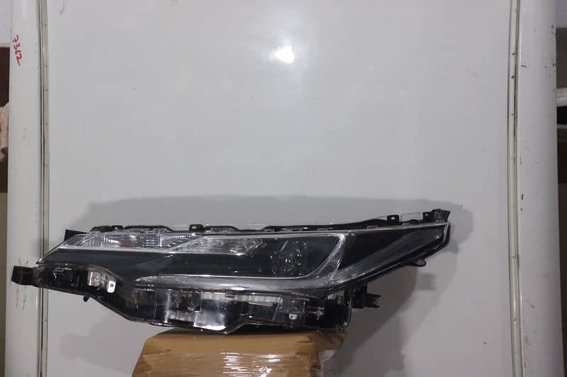 Corolla 2010 to 2024 headlight back light bumper and all body parts 7