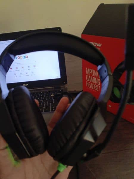 Mpow 7.1 Gaming Headphone with noise cancellation Free connector 2