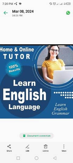 I'm online English teacher