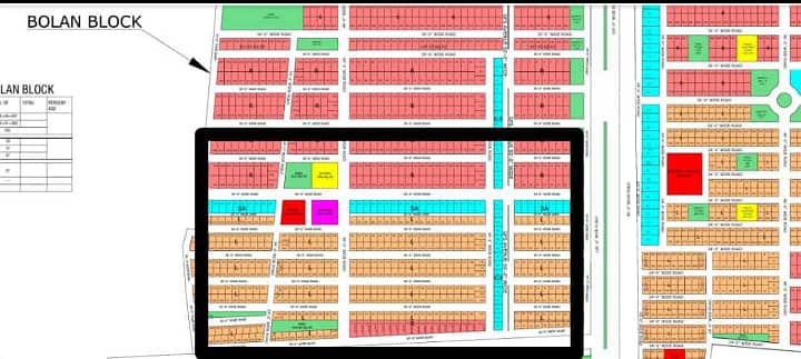 North Town Residency Phase 2 Bolan Block 80Sq Yard Plots Available In Installments 3