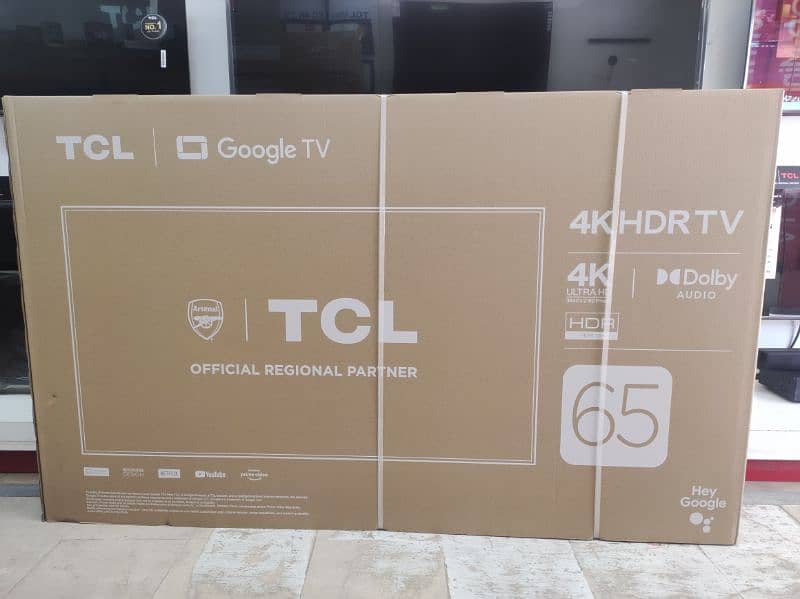 Haier TCL android HDR TV New 0