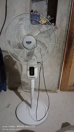 Recharge able fan
