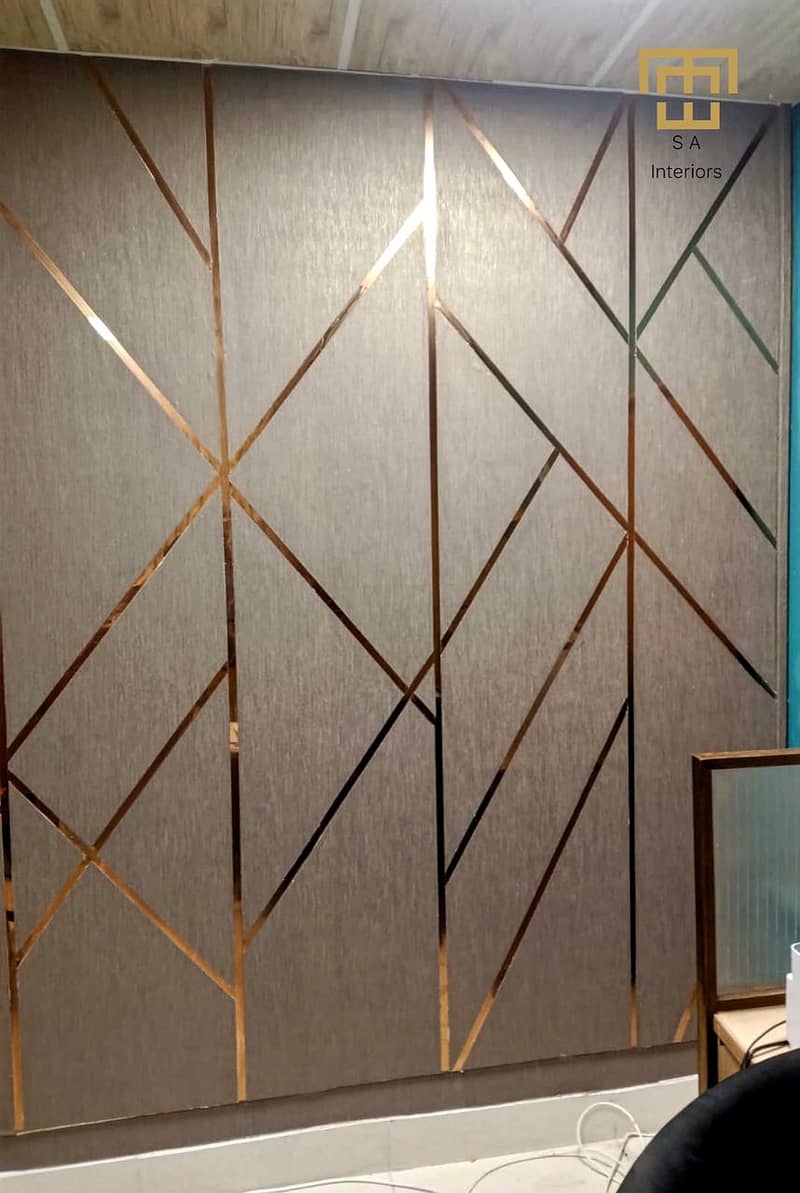 Acrylic Mirror | Strips | Home Decor | Self Adhesive | Wall Stickers 1