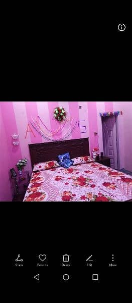 bed for sell only some month used 1