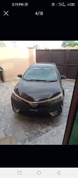 Toyota Corolla Gli Automatic Car 2019 model Lush condition 03007872520 3