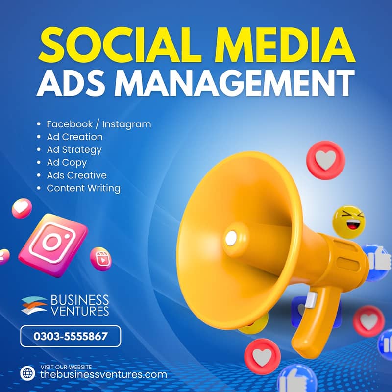 Social Media Marketing | Web Development | Wordpress Web | Facebook Ad 0