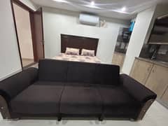 One Bed Furnished Studio Apartment Available for rent at Gulberg Greens Islamabad 0