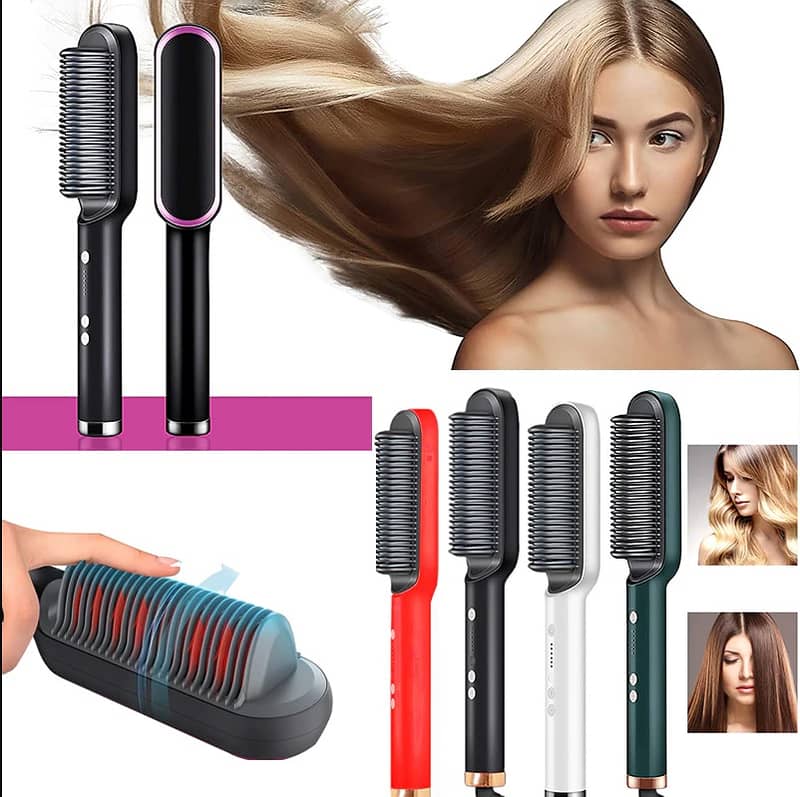 Hair Straightner Brush Imported Brand New 1