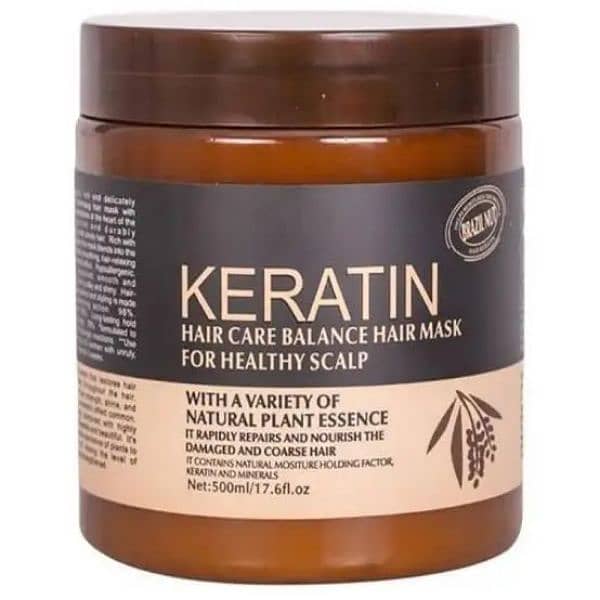 Keratin Hair Treatment Magical Hair Mask | Deep Repair Treatment 500ml 0