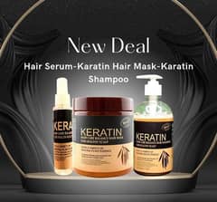 keratin hair serum,mask and shampoo. cash on delivery available