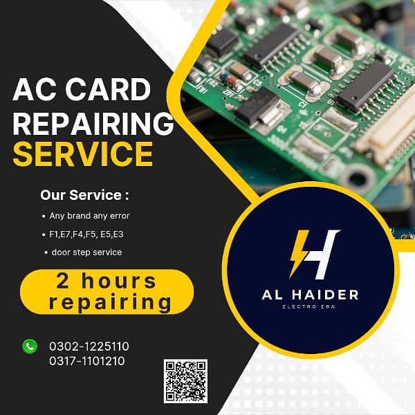 Ac card repair services/solar inverter repair/ups/ac pcb repair/led tv 1