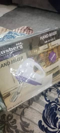 Hand mixer/blender