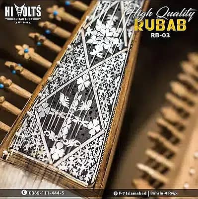 RUBAB, SITAR, TABLA, DHOLAK, HARMONIUM AND MORE AT HI VOLTS 4