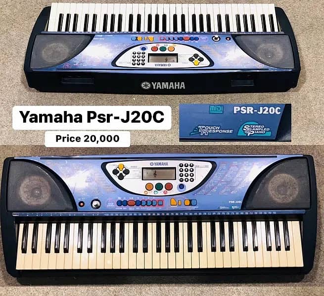 Yamaha p-80 Digital piano hammer weighted 88 keys Korg -170 keyboard 18