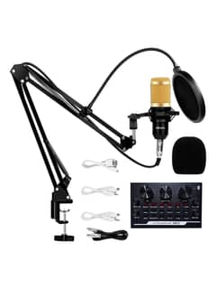 BM800 mic set for home recording setup, youtuber voice over streaming 0