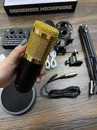 BM800 mic set for home recording setup, youtuber voice over streaming 1