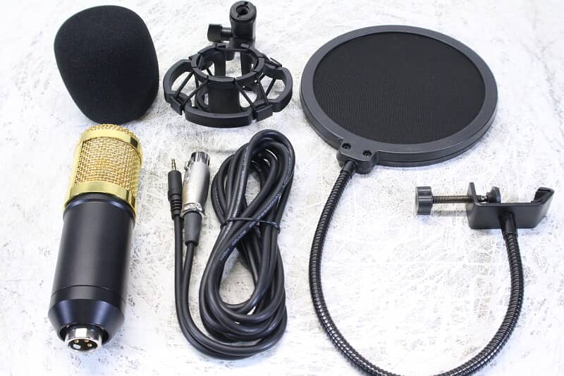 BM800 microphone for voice over, youtube video recording podcast mic 5