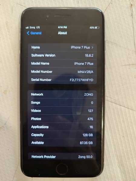 iPhone 7 Plus 128GB - PTA Approved 2