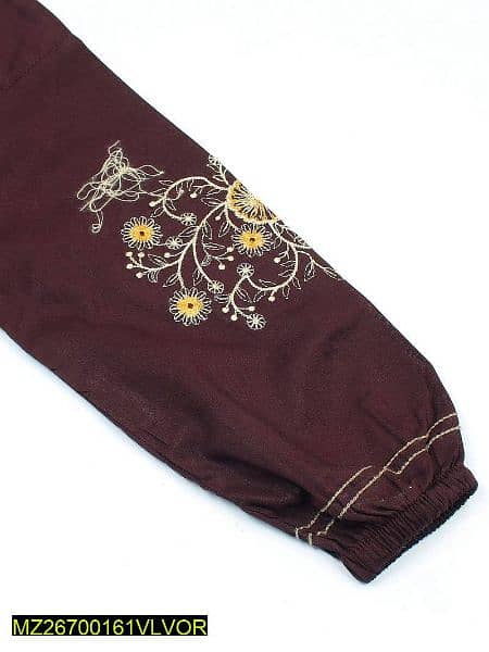 Girl Embroidered Cotton kurta 1