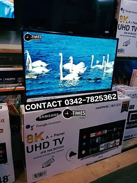 Led tv 43 inch android smart new led tv new model 2024 0