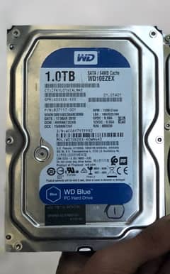 1 TB WD blue Computer Hard Drive
