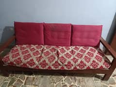 5 seater sofa for sale Karachi wooden structure can be modify