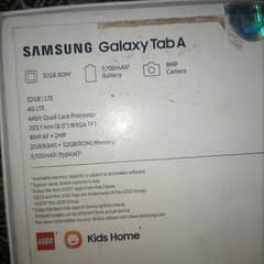 Samsung Tab A (2019) All ok all original just glass break working 100%